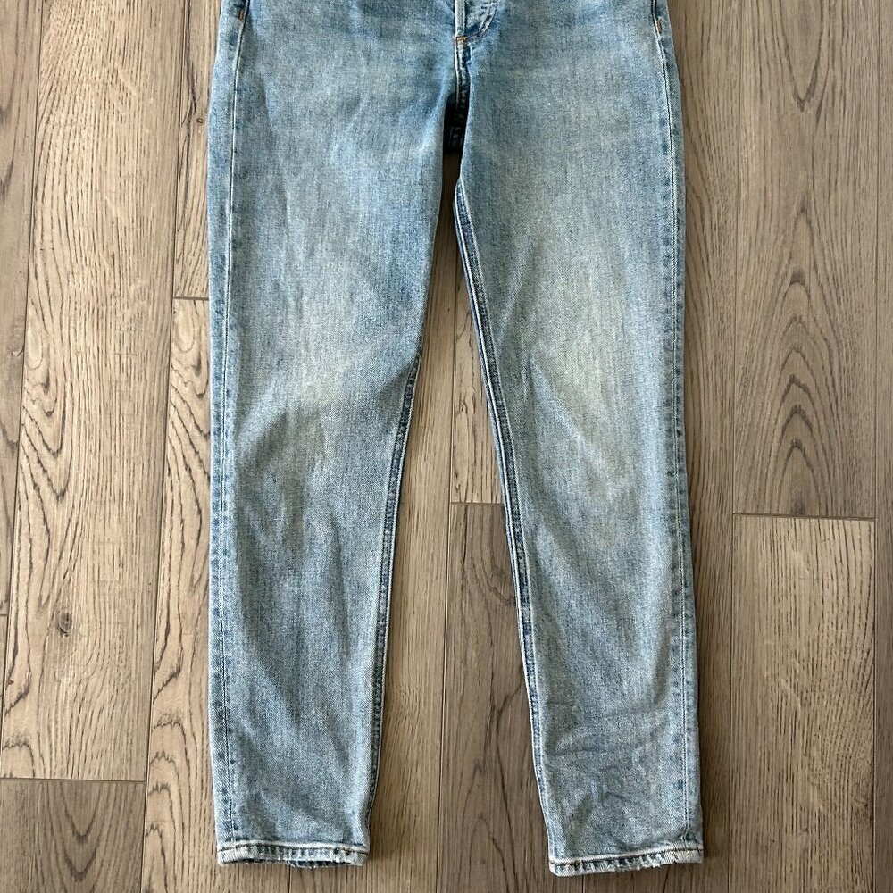 Denim Forum Yoko Mid Rise Skinny Jeans Size 27 28L Organic Cotton - Picture 2 of 12
